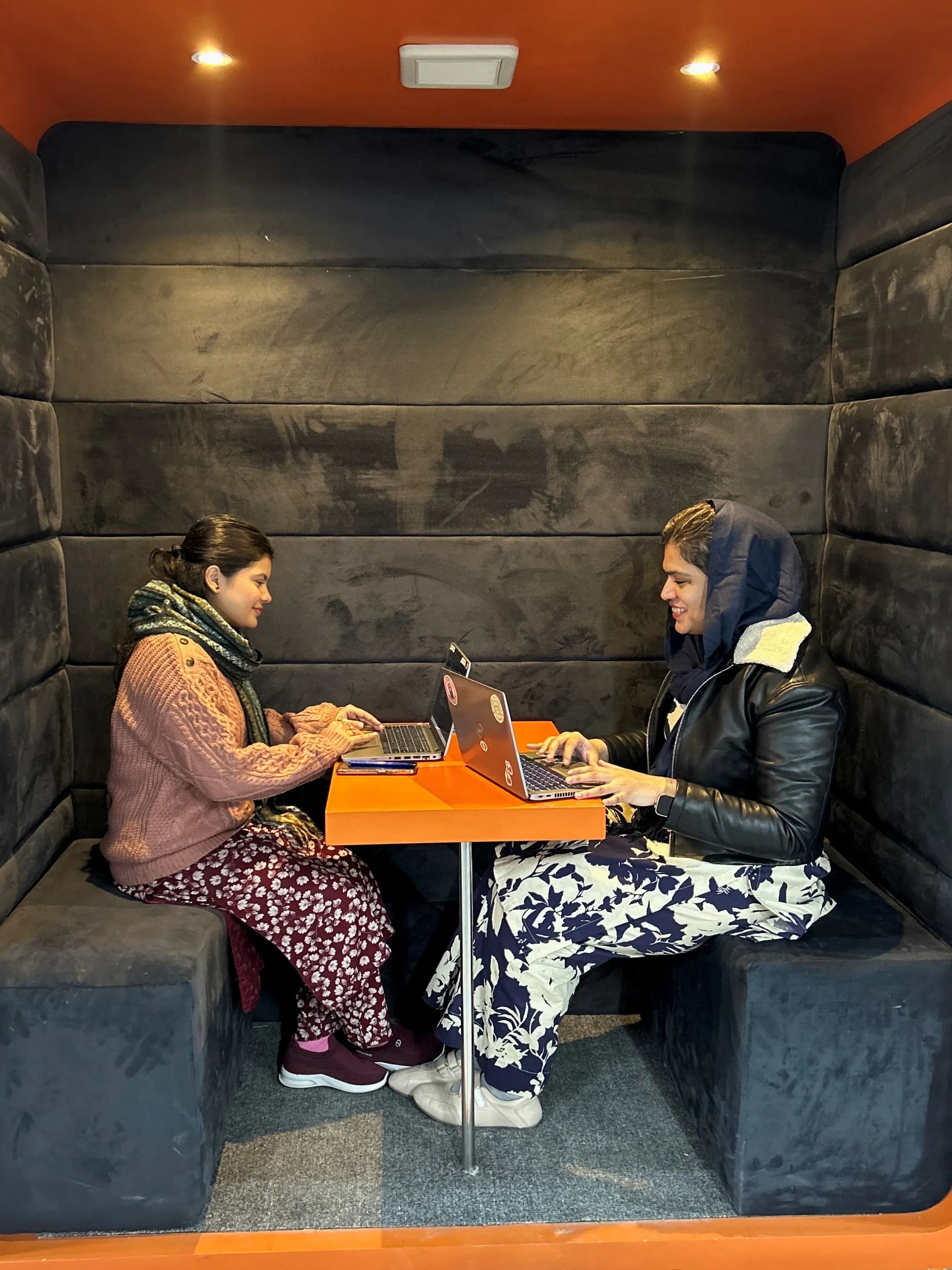 Cowork24 private video-call pods