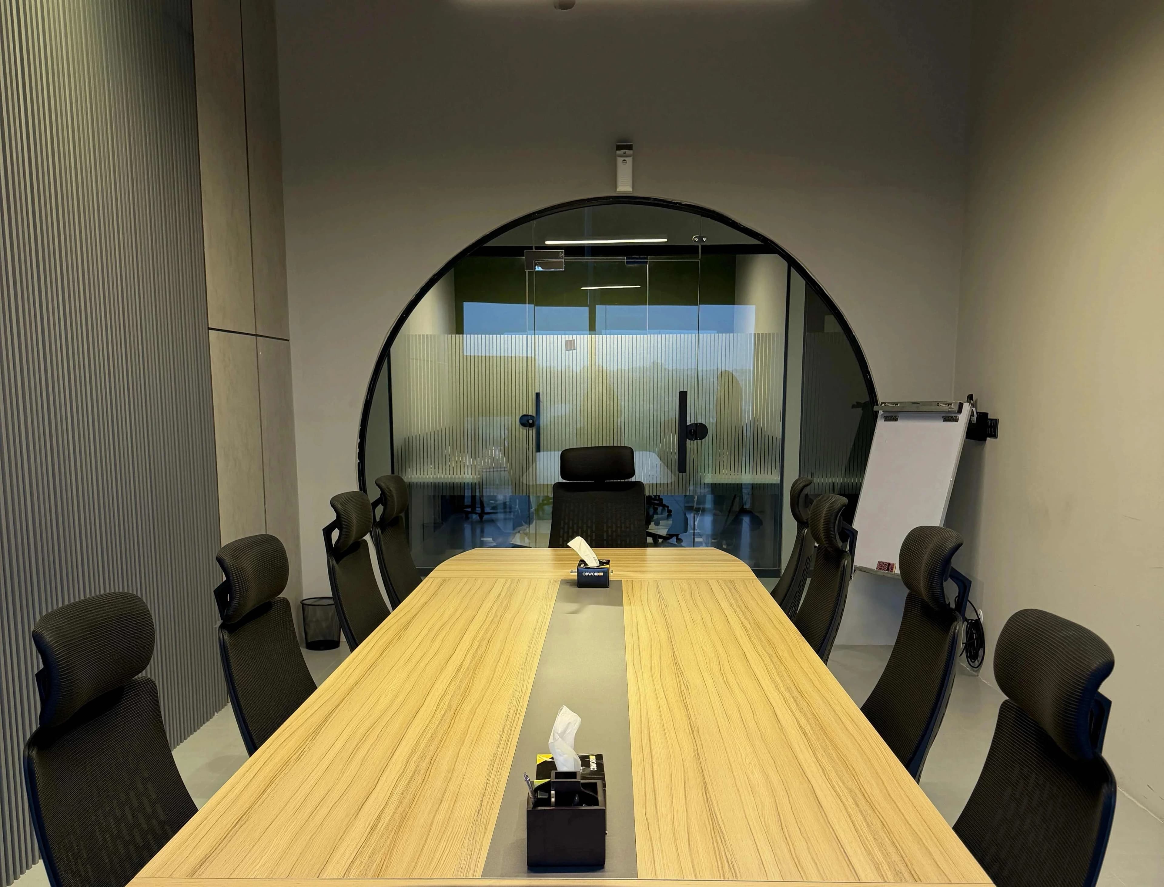 Conference room at Cowork24 Islamabad