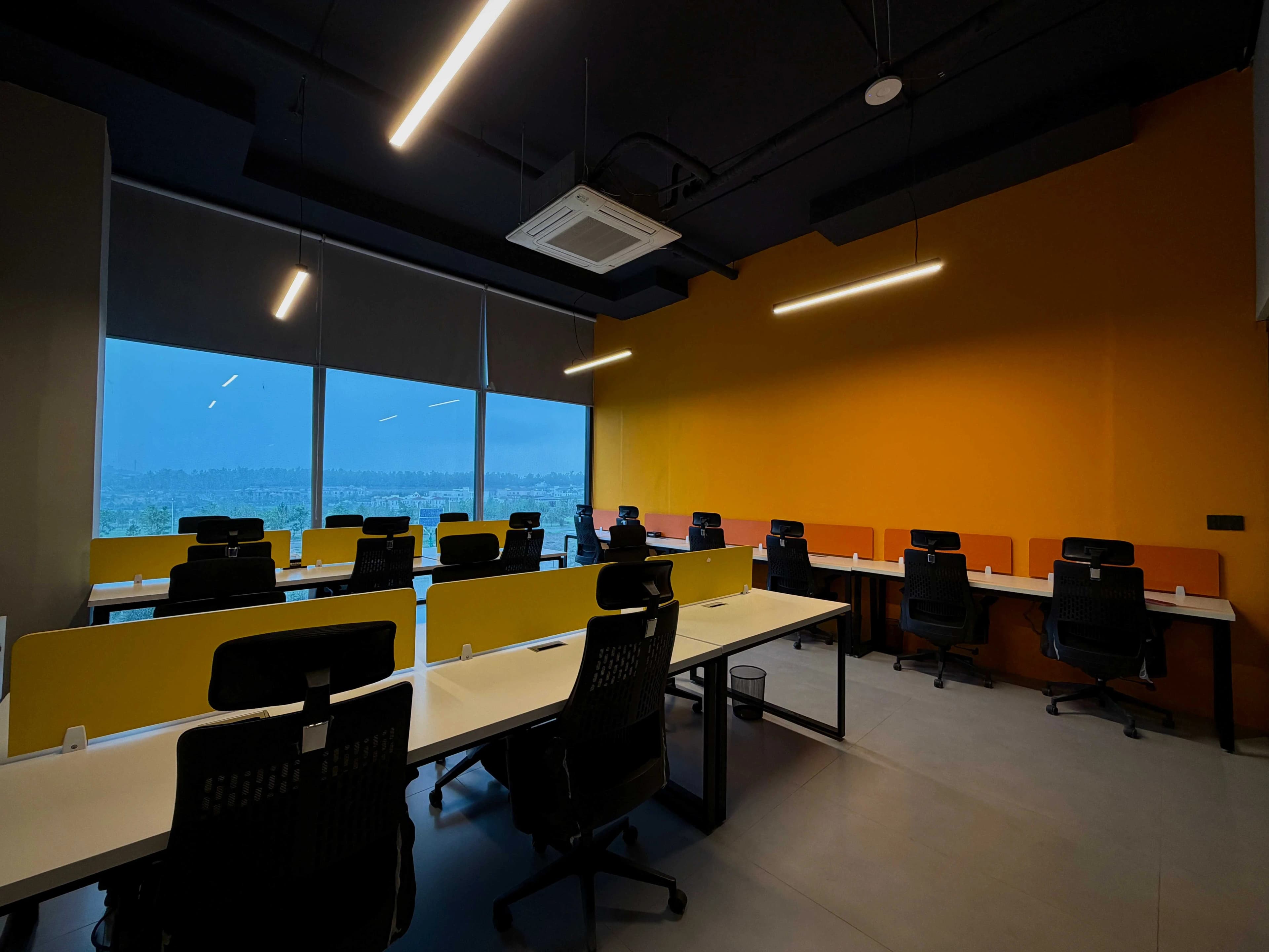 Creative workspace at Cowork24 Islamabad