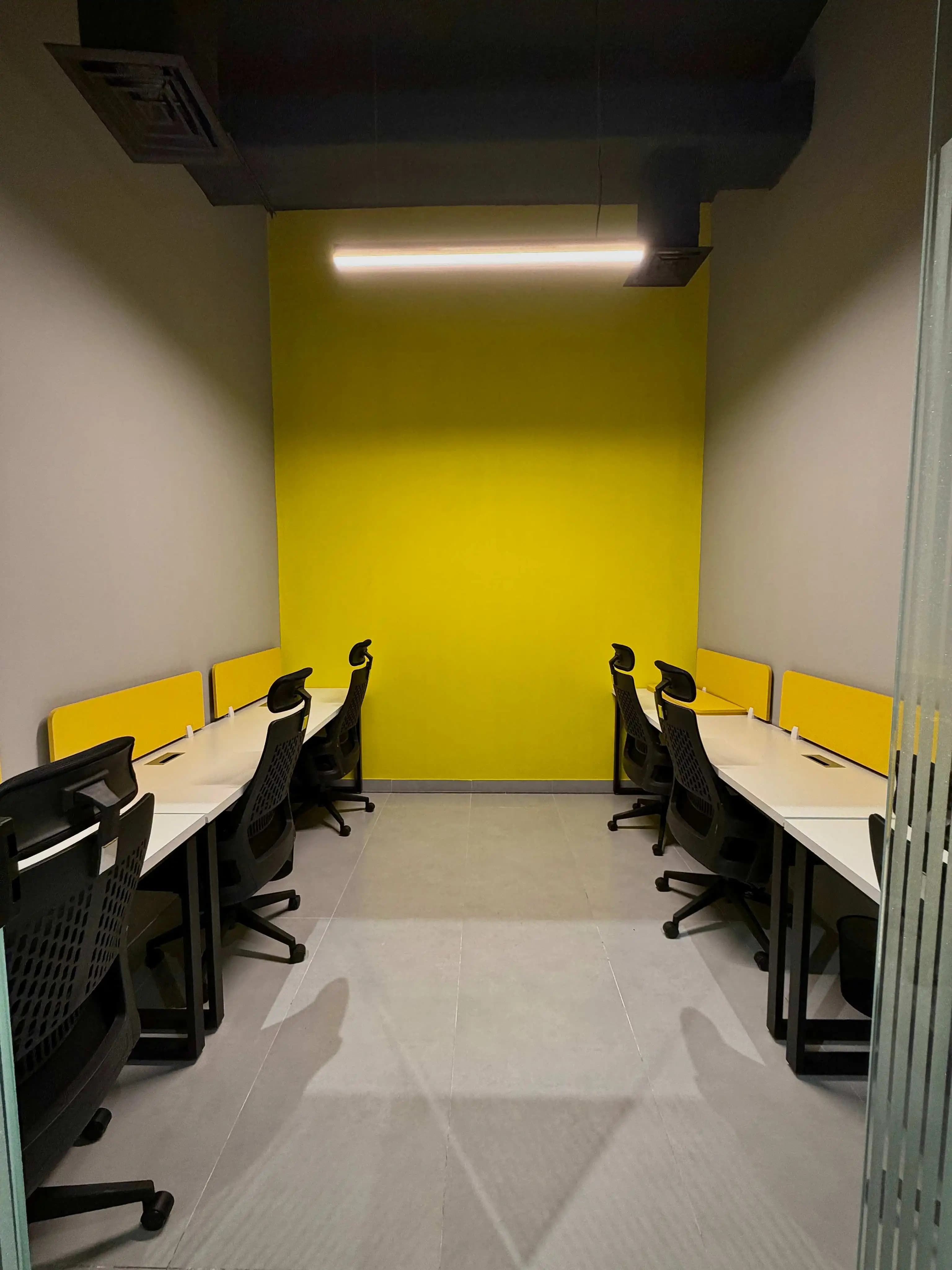 Virtual office workspace at Cowork24 Islamabad